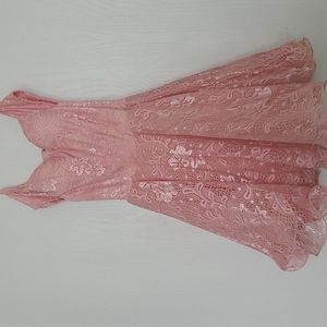 Fashion nova mini pink dress small